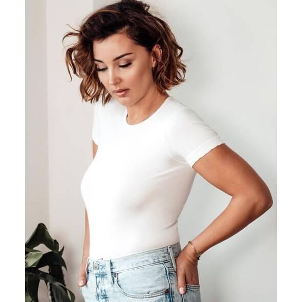 Brubeck SS00970A Koszulka damska z krótkim rękawem COMFORT COTTON biały L