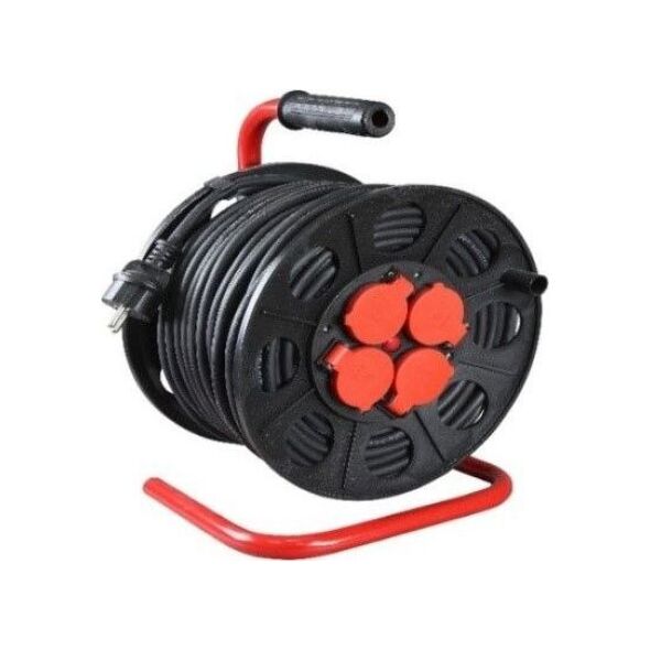 PRZEDŁUŻACZ ELEKTR.BĘBNOWY RR PS-BT G IP44/3*1.5/25M 4GS CE