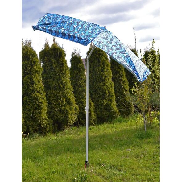 Saska Garden Parasol plażowo ogrodowy 180cm niebieski morski