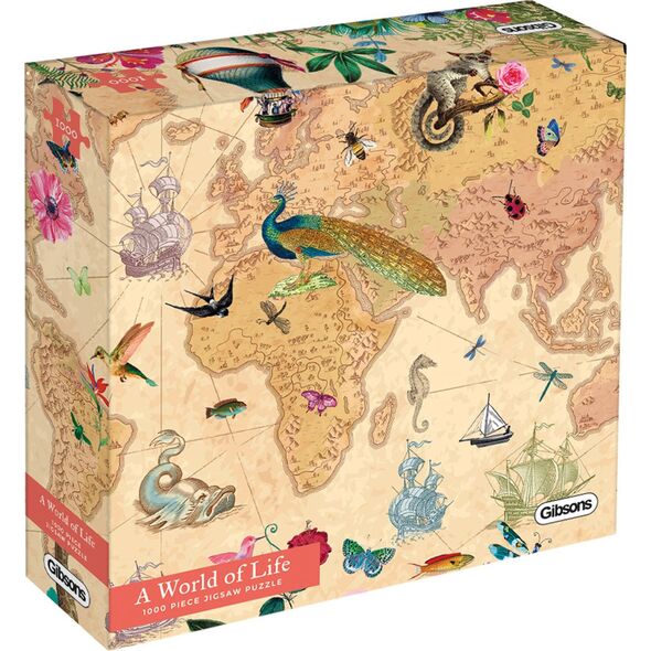 Gibsons Puzzle 1000 Świat pełen życia