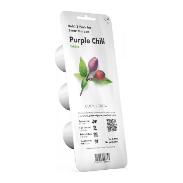 Click And Grow Click and Grow refill purpurowe chili 3-pak