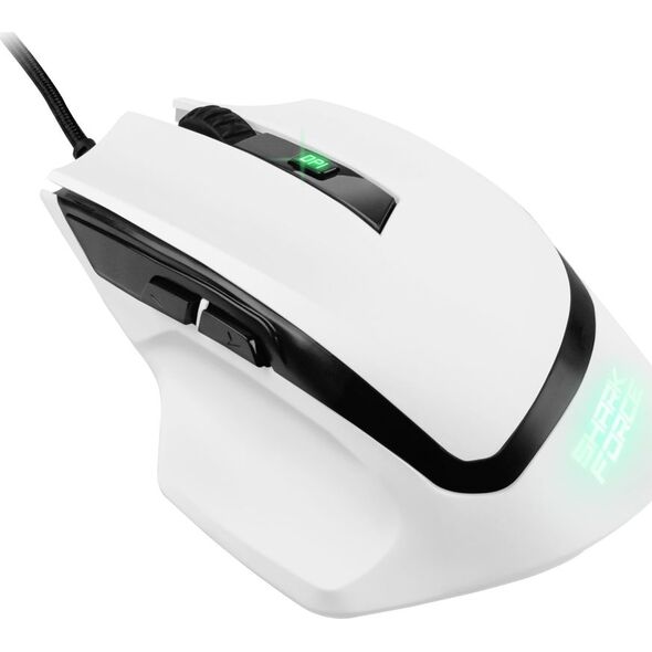 Mysz Sharkoon Shark Force II Biała  (4044951030446)