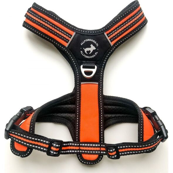 All For Dogs ALL FOR DOGS SZELKI 3x-SPORT POMARAŃCZ S