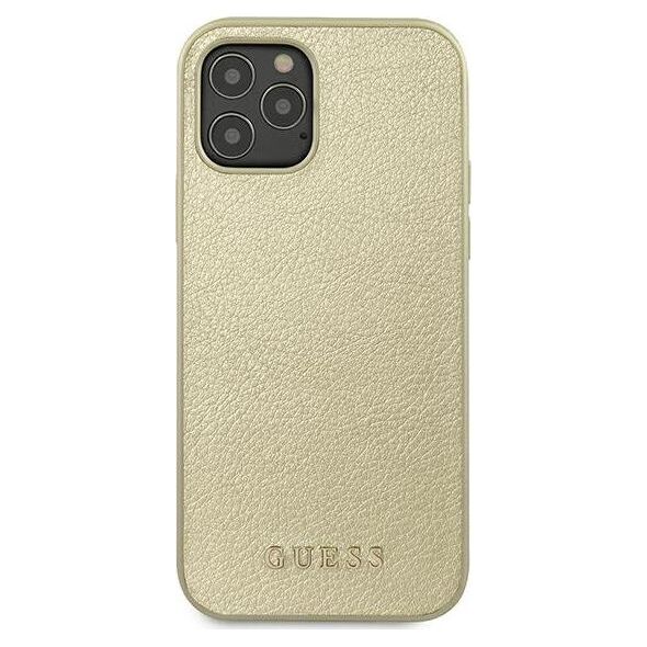 Guess Guess GUHCP12LIGLGO iPhone 12 Pro Max 6,7" złoty/gold hardcase Iridescent