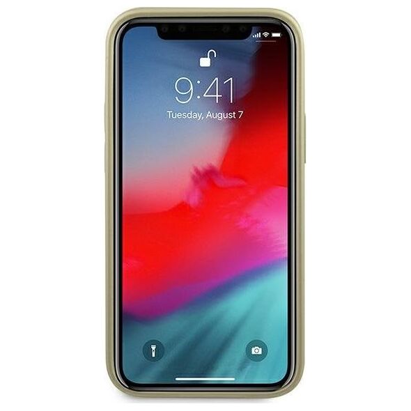 Guess Guess GUHCP12SIGLGO iPhone 12 mini 5,4" złoty/gold hardcase Iridescent