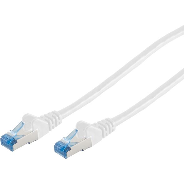 Patchkabel CAT6a RJ45 S/FTP 7,5m white