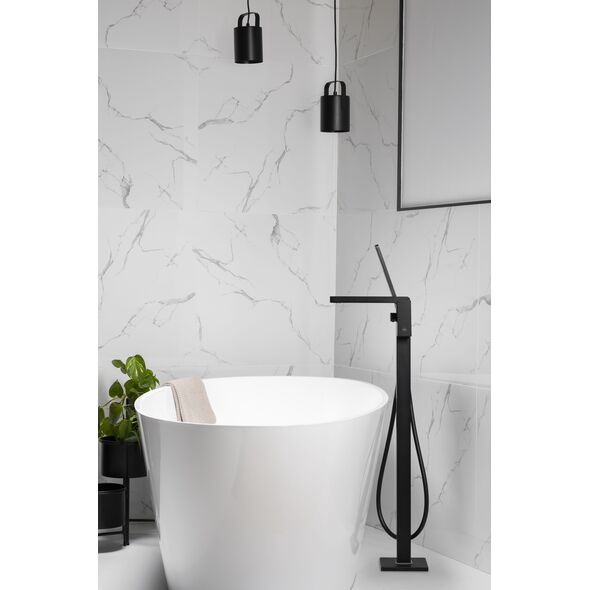 Bateria wannowa KFA LOGON wolnostojąca czarna (5135-510-81)