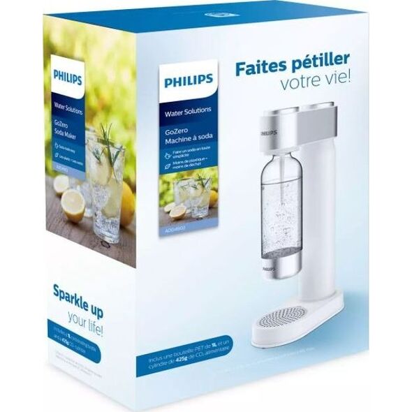 Saturator Philips Saturator do wody inox biały ADD4902WH/10 (ADD4902WH/10) - HKPWAWSADD4902W