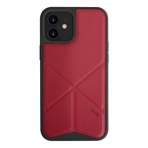 Uniq UNIQ etui Transforma Apple iPhone 12 mini czerwony/coral red