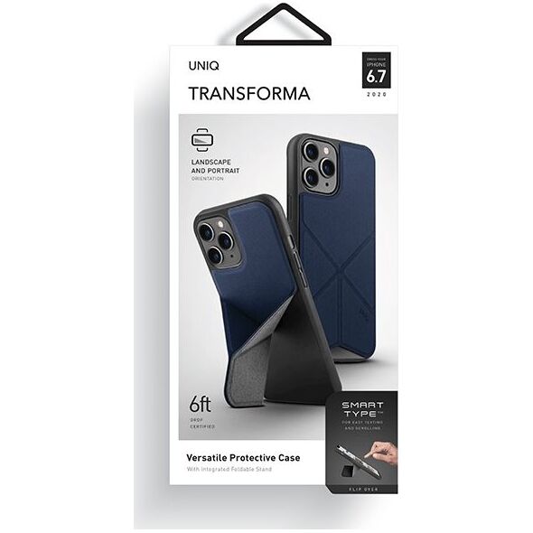 Uniq UNIQ etui Transforma Apple iPhone 12 Pro Max niebieski/electric blue