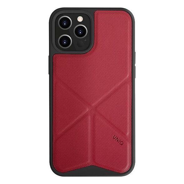 Uniq UNIQ etui Transforma Apple iPhone 12/12 Pro czerwony/coral red