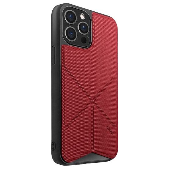 Uniq UNIQ etui Transforma Apple iPhone 12/12 Pro czerwony/coral red