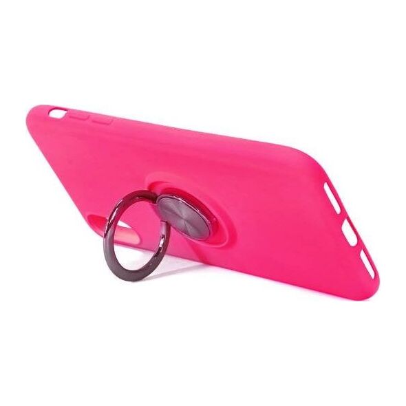 ETUI SILICONE RING IPHONE 12 PRO MAX RÓŻOWY standard