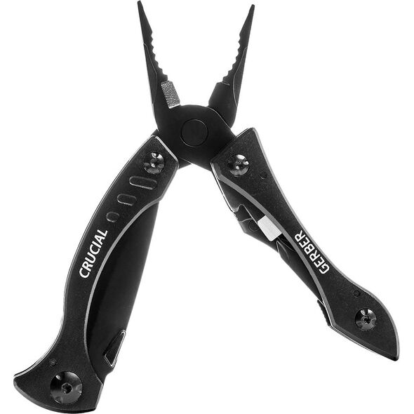Gerber Multitool Crucial w/strap cutter czarny