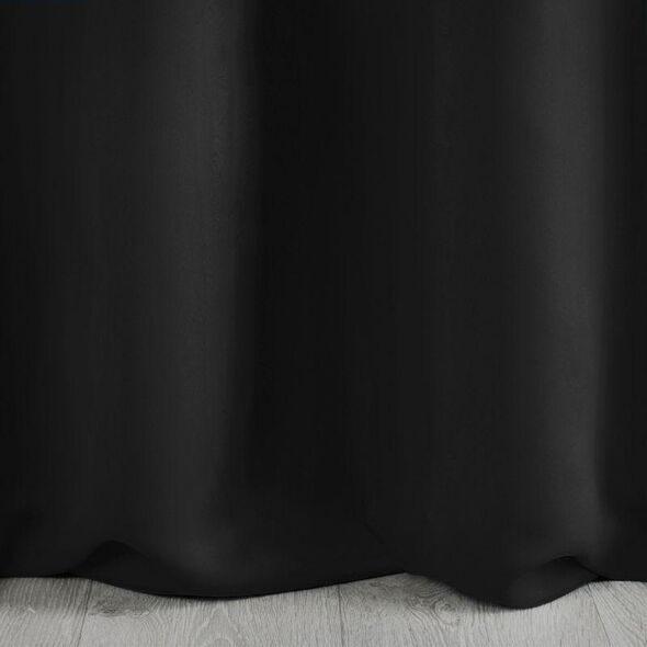 Eurofirany Zasłona zaciemniająca BLACKOUT gładka, półmatowa LOGAN 140X270 Taśma