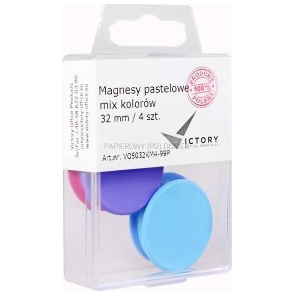 Victory MAGNESY DO TABLIC VICTORY 32 MM MIX KOLOR (4)