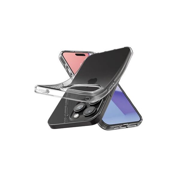 Spigen Spigen Crystal Flex, crystal clear - iPhone 15 Pro Max