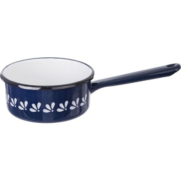 Orion Garnek rondel emaliowany 12cm 0.6l niebieski