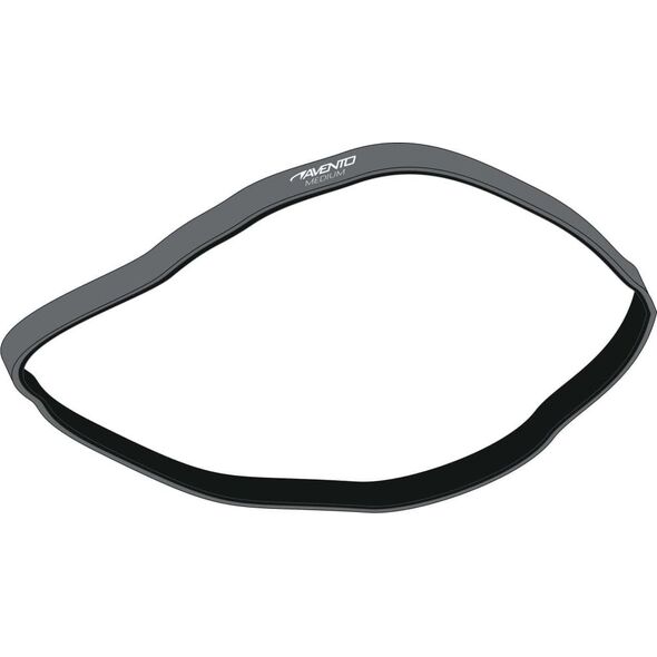 Avento Powerband średni opór szary 1 szt.