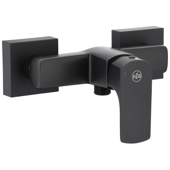 Bateria prysznicowa KFA Mokait czarny mat (5536-010-81)