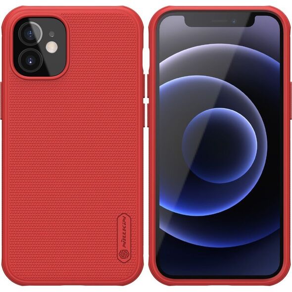 Nillkin Nillkin Etui Frosted Shield Pro iPhone 12 Mini czerwone