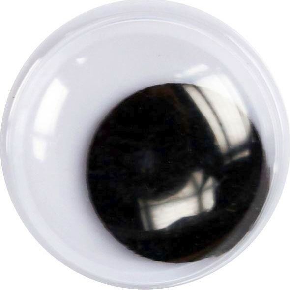 Titanum Oczy ruchome 12mm bez kleju 80 sztuk, CRAFT-FUN
