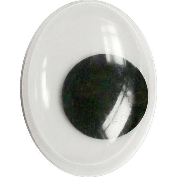 Titanum Oczy ruchome 15x20mm samoprzylepne 20szt,CRAFT-FUN