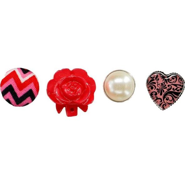 Titanum Dodatki Charm Deco scrapbooking 12szt CRAFT-FUN