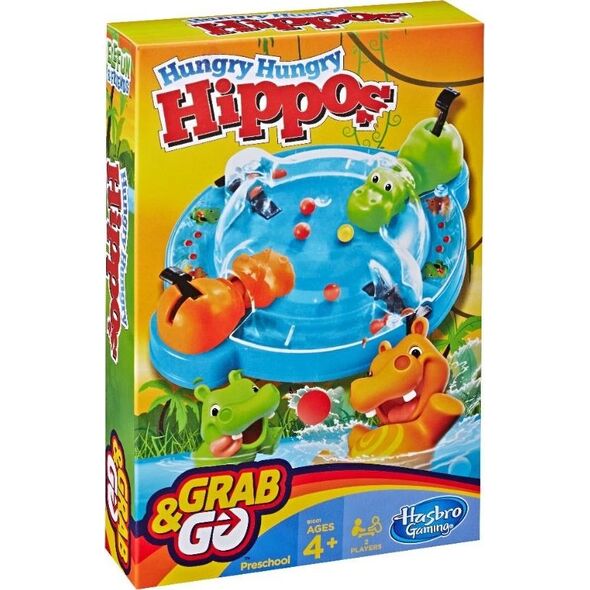 Hasbro Gra Hungry Hungry Hippo Grab and Go (B1001)