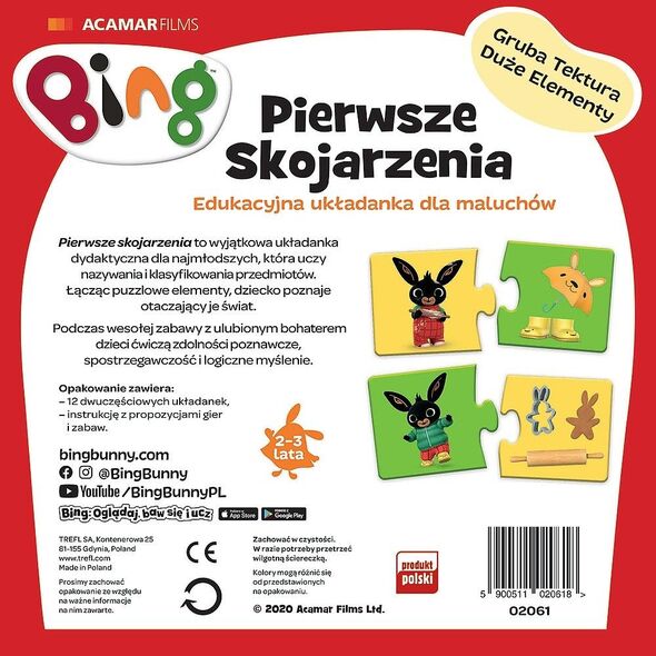 Trefl Gra Bing Pierwsze skojarzenia
