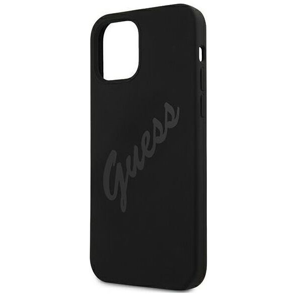 Guess Etui Guess GUHCP12LLSVSBK Apple iPhone 12 Pro Max czarny/black hardcase Script Vintage