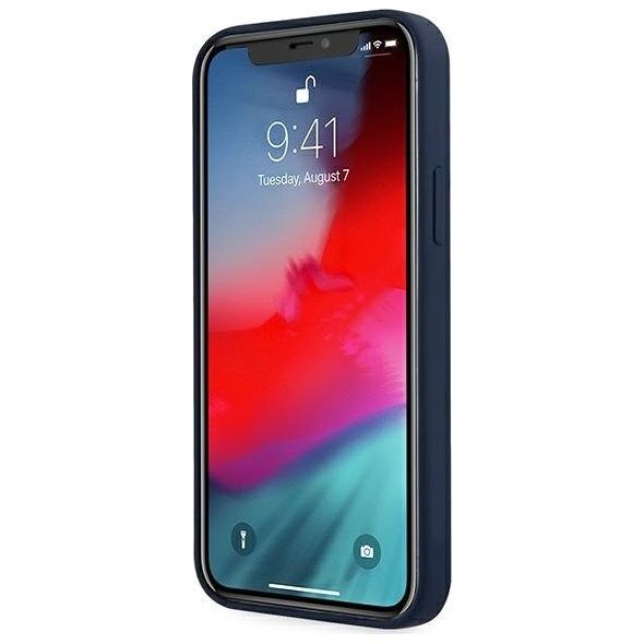 Guess Etui Guess GUHCP12LLSVSBL Apple iPhone 12 Pro Max niebieski/blue hardcase Script Vintage