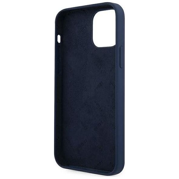 Guess Etui Guess GUHCP12LLSVSBL Apple iPhone 12 Pro Max niebieski/blue hardcase Script Vintage