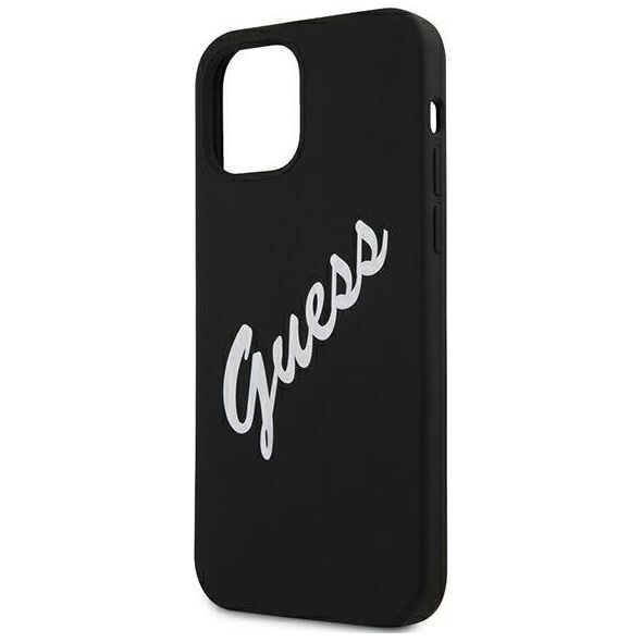 Guess Etui Guess GUHCP12LLSVSBW Apple iPhone 12 Pro Max czarno biały/black white hardcase Silicone Vintage