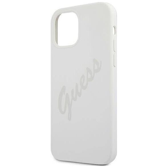 Guess Etui Guess GUHCP12LLSVSCR Apple iPhone 12 Pro Max kremowy/cream hardcase Script Vintage