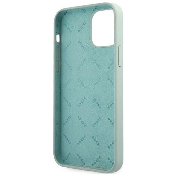 Guess Etui Guess GUHCP12MLSVSBF Apple iPhone 12/12 Pro niebieski fuksja/blue fuschia hardcase Silicone Vintage