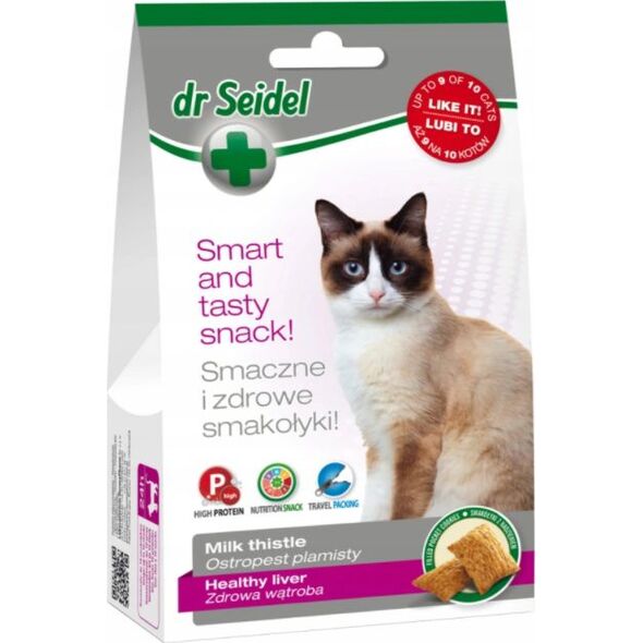 Dr Seidel DR SEIDEL Smakołyki dla Kota na Zdrową WĄTROBĘ 50g