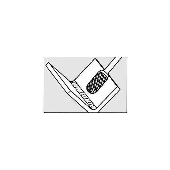 Pferd Frez trzpieniowy ze stopów twardych, kulisto-walcowy 0616, stal nierdzewna 6mm 6x16mm Pferd