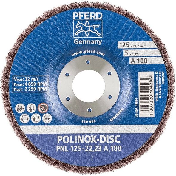 Pferd Ściernica tarczowa POLINOX 125x22,23mm A 180 Pferd