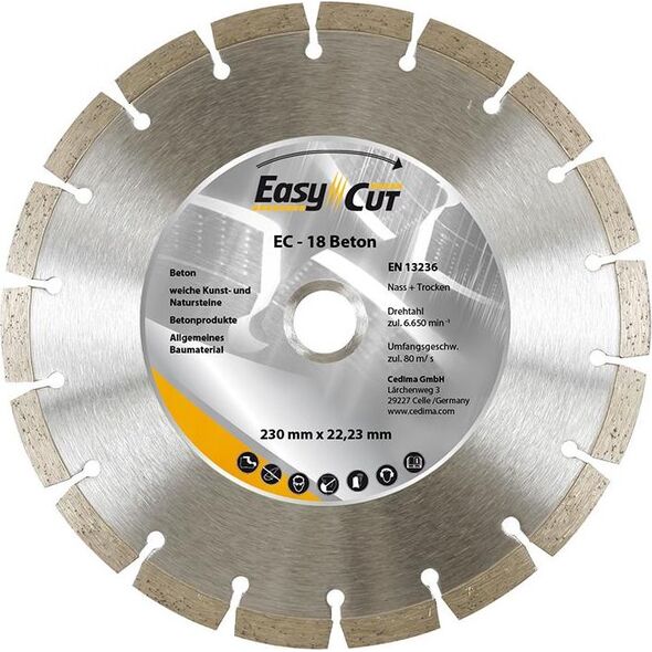 3M Diamentowa tarcza do cięcia EC-18 115x1,9x10x22,23mm CEDIMA
