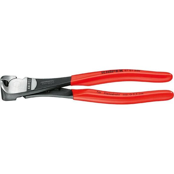 Knipex Szczypce tnące czołowe o zwiększonym przełożeniu Knipex 67 01 140-160-200