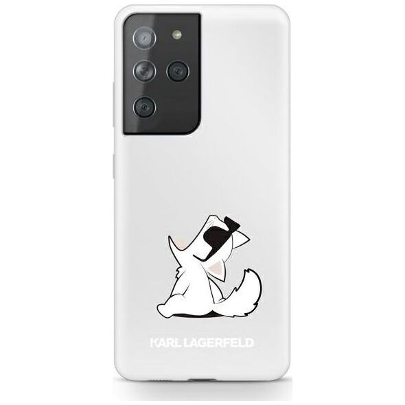Karl Lagerfeld Karl Lagerfeld KLHCS21LCFNRC S21 Ultra G998 hardcase transparent Choupette Fun