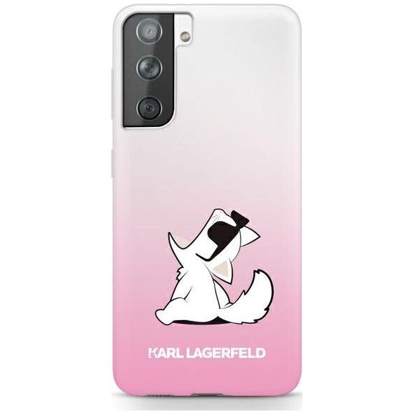 Karl Lagerfeld Karl Lagerfeld KLHCS21MCFNRCPI S21+ G996 hardcase różowy/pink Choupette Fun