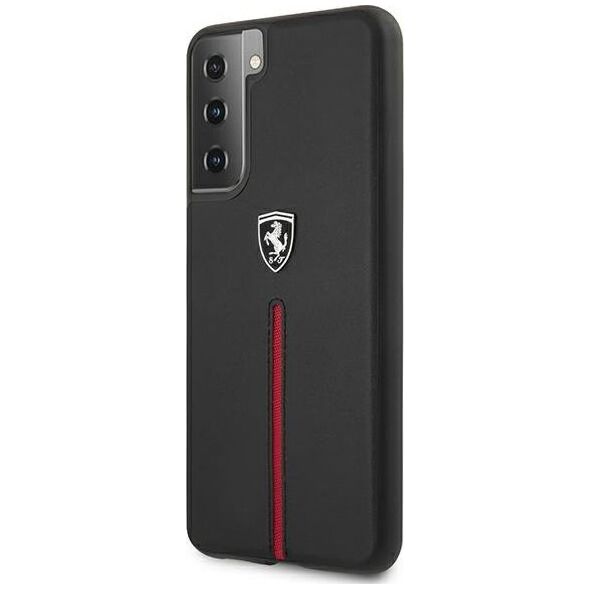 Ferrari Ferrari FEOSIHCS21SBK S21 G991 czarny/black hardcase Off Track Leather Nylon Stripe
