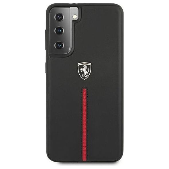 Ferrari Ferrari FEOSIHCS21SBK S21 G991 czarny/black hardcase Off Track Leather Nylon Stripe