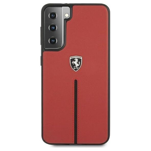 Ferrari Ferrari FEOSIHCS21SRE S21 G991 czerwony/red hardcase Off Track Leather Nylon Stripe