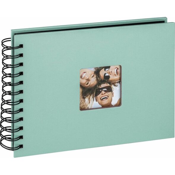 Walther Walther Fun mint green 23x17 40 black Pages Wire-O SA109A