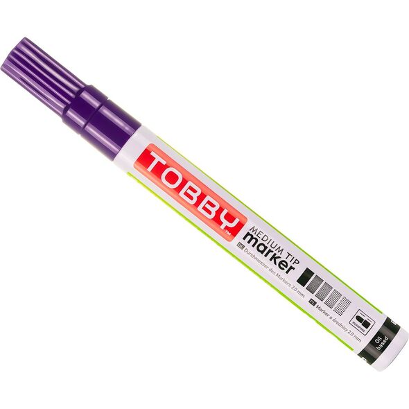 Tobby TOBBY MARKER OLEJOWY Kolor Fioletowy