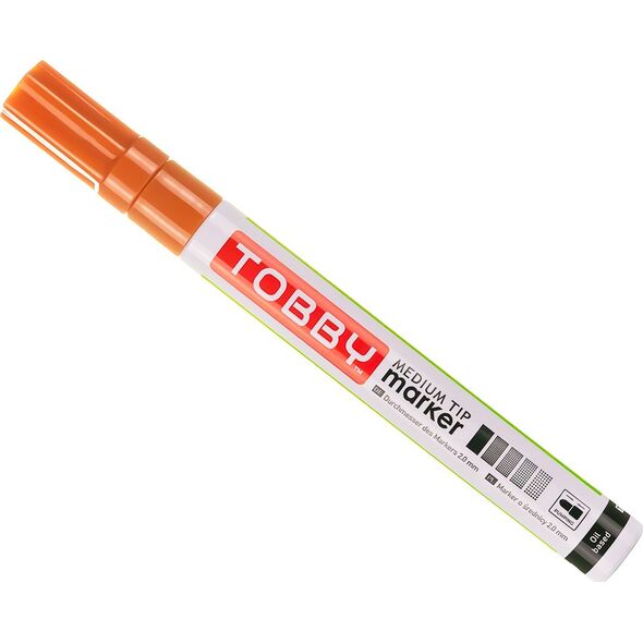 Tobby TOBBY MARKER OLEJOWY Kolor Brązowy