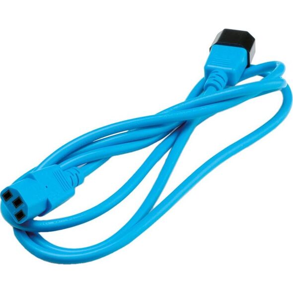 Kabel zasilający Value ROLINE Kabel zasilający C14 - C13, IEC 320 , niebieski, 0,8 m